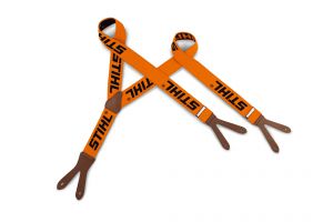Šle na knoflíky, oranžové