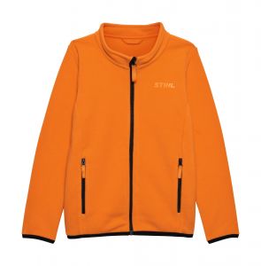 Fleecová mikina CLASSIC KIDS ORANGE