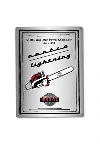 Plechová cedule »CONTRA«