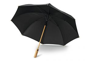 Deštník s bambusovou rukojetí